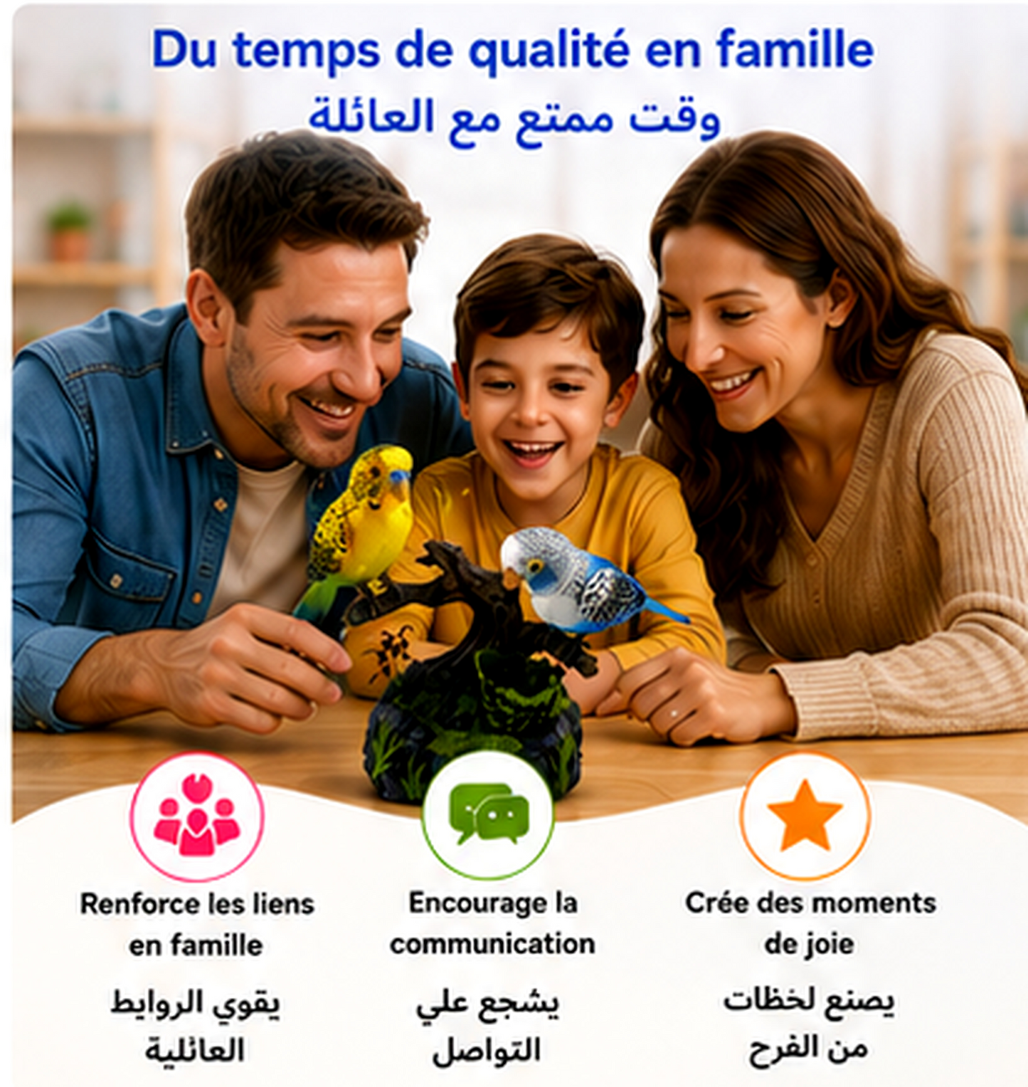 🐦 Oiseaux Interactifs Enchantés ✨